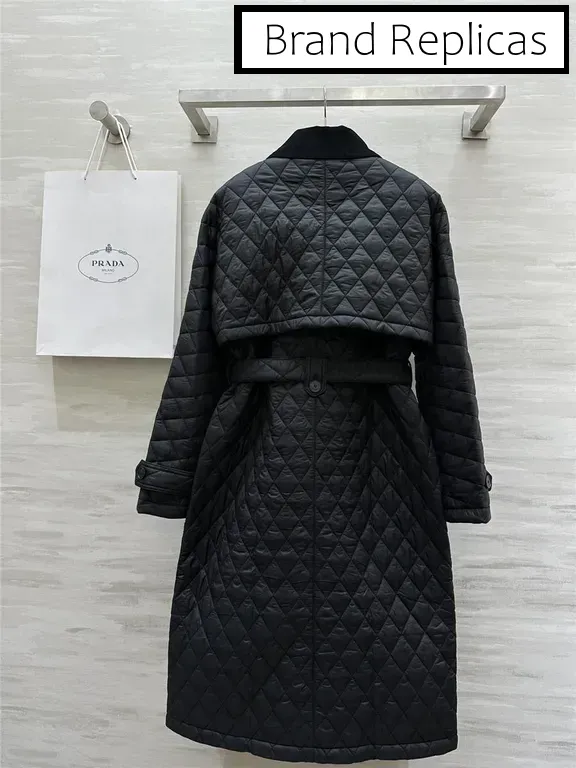 Prada long cotton coat